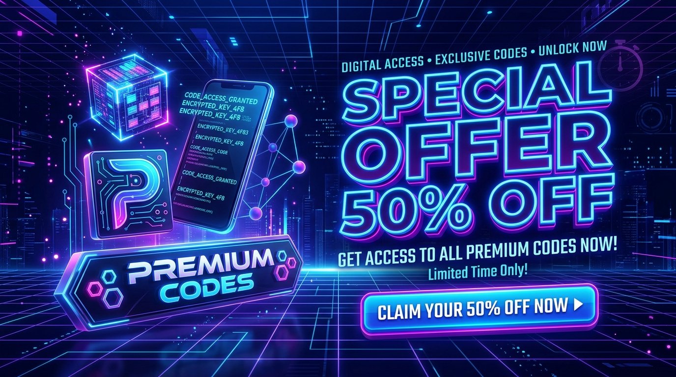 Banner Publicitario Premium Códigos