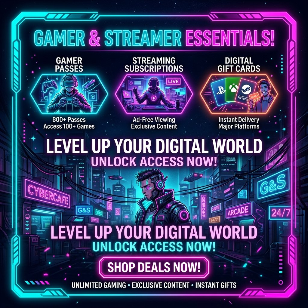 Diseño de campaña para Gamer y Streamer